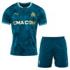 Maillot de Supporter Olympique de Marseille Extérieur 2024-25 Pour Enfant